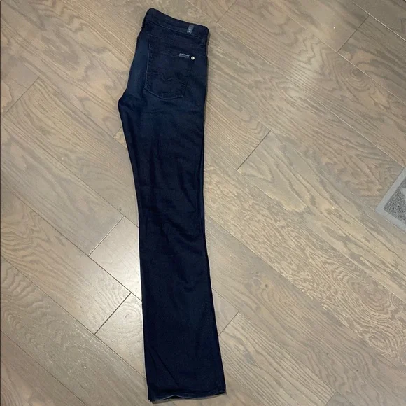 7 For All Mankind Dark wash Kimmie bootcut Jeans - Picture 2 of 4